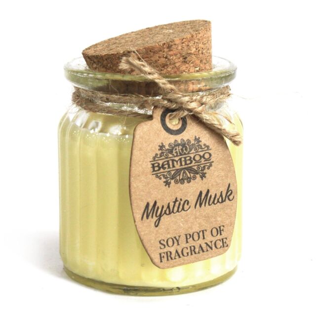 KDMD Mystic Musk Soy Pot of Fragrance Candles - (Set of 2) in Yellow - image 1