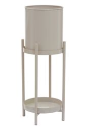 Orsina Two Tier Plant Stand, Versatile Display Garden Flower Stand, Lightweight Garden Plant Pot Stand in Natural - thumbnail 2