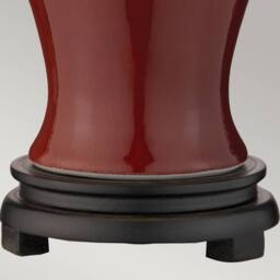 Netlighting Oxblood Table Lamp with Round Tapered Shade Oxblood in Red - thumbnail 5