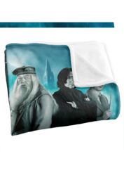 Harry Potter Hogwarts Teachers Officially Licensed Silky Touch Super Soft Throw Blanket 152x127 cm in White - thumbnail 3