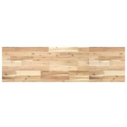 Berkfield Home Table Top 160x40x4 cm Rectangular Solid Wood Acacia in Brown - Size: 160 x 40 x 4 cm - thumbnail 1