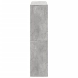 Berkfield Home Bookcase Concrete Grey 100x33x135 cm Engineered Wood - Size: 100 x 33 x 135 cm - thumbnail 5