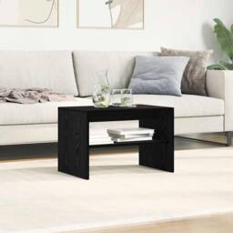 Berkfield Home TV Cabinet Black Oak 60x40x40 cm Engineered Wood - Size: 60 x 40 x 40 cm - thumbnail 4