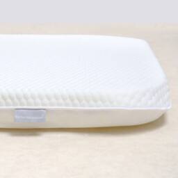 The Tiny Bed Company Premium Foam Mattress To Fit Chicco Next2Me Crib 83 x 50cm in White - thumbnail 3