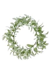 KDMD Lambs Ear Wreath 60cm Green Wreath design for everyday use - thumbnail 5