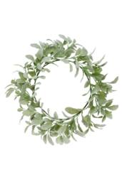 KDMD Lambs Ear Wreath 60cm Green Wreath design for everyday use - thumbnail 1
