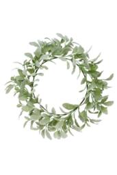 KDMD Lambs Ear Wreath 60cm Green Wreath design for everyday use - thumbnail 2