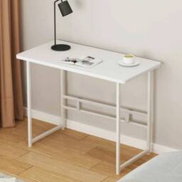 SPETLEK Large Computer Desk Metal Frame white - thumbnail 3