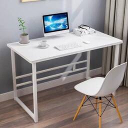 SPETLEK Large Computer Desk Metal Frame white - thumbnail 5