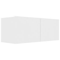 Berkfield Home 4 Piece TV Cabinet Set White Engineered Wood - thumbnail 5