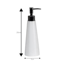 Showerdrape Alto White 2 Set - Liquid Soap Dispenser & Soap Dish - thumbnail 4