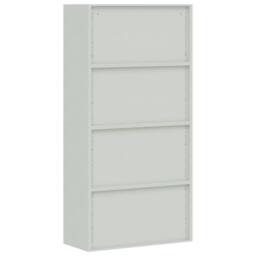 Berkfield Home File Cabinet Light Grey 90x40x180 cm Steel - Size: 90 x 40 x 180 cm - thumbnail 6