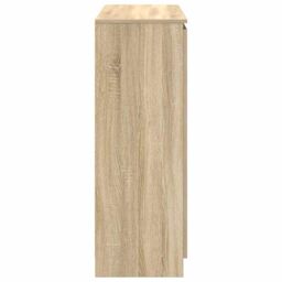 Berkfield Home Sideboard with Drawers Sonoma Oak 100.5x35x98.5 cm Engineered Wood in Brown - thumbnail 7