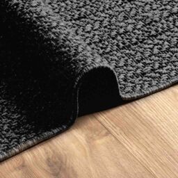 Berkfield Home Rug ZIZUR Anthracite 200x290 cm Jute Look Indoor & Outdoor - Size: Medium - thumbnail 8