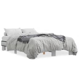 Berkfield Home Bed Frame without Mattress Grey Sonoma 140x200 cm - thumbnail 1