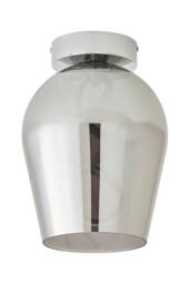ValueLights Helix Smoked Glass Integrated LED Ceiling Light in Mid Grey - thumbnail 6
