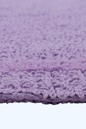 Homescapes Luxury Extra Large Bath Mat Reversible 1600GSM 100% Cotton, 70 x 120cm in Lilac - Size: 70 x 120 cm - thumbnail 5
