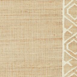 The Rug Shop UK Beige Border Modern Geometric Jute Easy To Clean Area Rug - Size: 160 cm x 230 cm - thumbnail 5