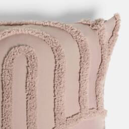 OHS 2 x Tufted Arches Cushion Cover Luxury Modern in Light Brown - Size: 45 cm x 45 cm - thumbnail 6