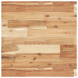 Berkfield Home Table Top Square 50x50x4 cm Solid Wood Acacia in Brown - Size: 50 x 50 x 4 cm - thumbnail 2