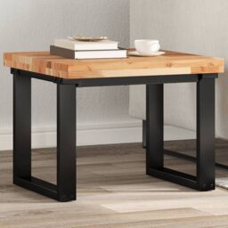 Berkfield Home Table Top Square 50x50x4 cm Solid Wood Acacia in Brown - Size: 50 x 50 x 4 cm - thumbnail 1