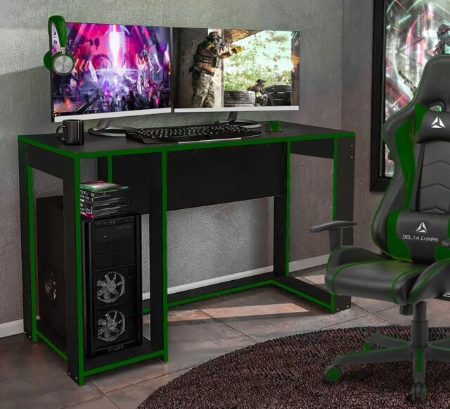 Home Detail Ryker Gaming Desk in Green - image 1
