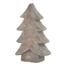 Lemon Pavilion Furniture and Decor Siena Medium Christmas Tree - Ceramic - L6 x W14 x H24 cm - Brown - thumbnail 1