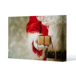 Benjamin Tate Design Santa claus gloved hands (canvas) / 31 x 41 x 4cm in Natural - Size: 31 x 41 x 4 cm - thumbnail 1
