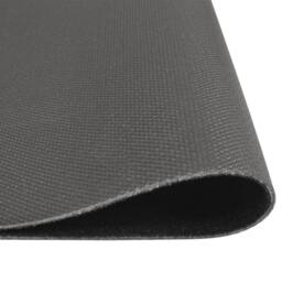 Berkfield Home Kitchen Rug Washable Kitchen Black 60x180 cm Velvet