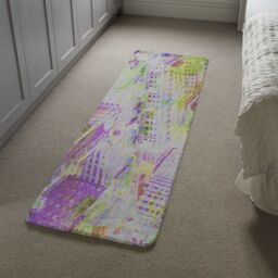 Benjamin Tate Design London Roof Tops Runner Rug in Natural - Size: 67 cm x 230 cm - thumbnail 4