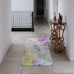 Benjamin Tate Design London Roof Tops Runner Rug in Natural - Size: 67 cm x 230 cm - thumbnail 3