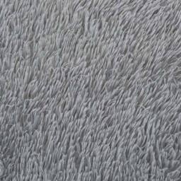 Berkfield Home Shaggy Rug High Pile NAVARRA Light Grey 160x160 cm Polyester - Size: Medium - thumbnail 9
