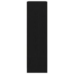 Berkfield Home Cabinet with Drawer Black Oak 55.5x34x119.5 cm Engineered Wood - thumbnail 7