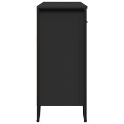 Berkfield Home Sideboard Black 97x32.5x74.5 cm Engineered Wood - thumbnail 6