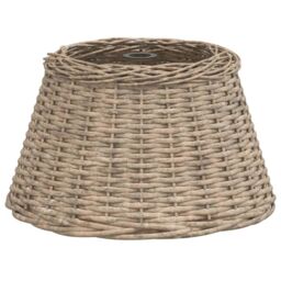 Berkfield Home Ceiling Lamp Shade Brown √ò50x30 cm Wicker - Size: 50x30 cm - thumbnail 2