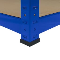 Monstershop Monster Racking T-Rax Corner Shelving Unit & 2 x 90cm Garage Storage in Blue - Size: 2 x 90 cm - thumbnail 9