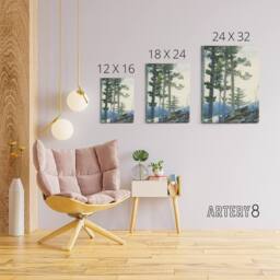 "Artery8 Winslow Homer Old Settlers Canvas Wall Art Print - Size: W18"" x H24""" - thumbnail 4