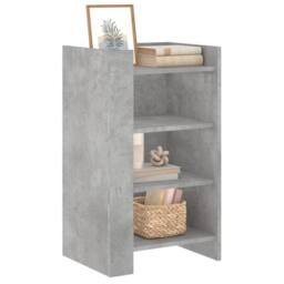 Berkfield Home Sideboard Concrete Grey 45x35x75 cm Engineered Wood - Size: 45 x 35 x 75 cm - thumbnail 1