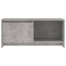 Berkfield Home TV Cabinet Concrete Grey 90x35x40 cm Engineered Wood - Size: 90 x 35 x 40 cm - thumbnail 5
