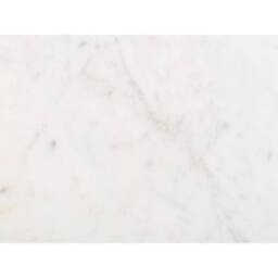 Wyld and Coco Glam Living Side Table - White Marble Top Gloss Gold Frame 42cm - thumbnail 6