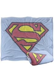 Warner Brothers Superman Officially Licensed Silky Touch Super Soft Throw Blanket 152 x 127 cm in White - thumbnail 2