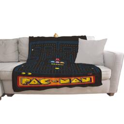 Pac Man Fleece Maze Blanket - Size: Crib - thumbnail 2
