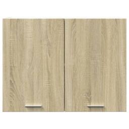 Berkfield Home Hanging Cabinet Lyon Sonoma Oak 80x31x60 cm Engineered Wood in Brown - Size: 80 x 31 x 60 cm - thumbnail 5