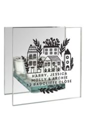 Personalised Memento Company Personalised Home Glass Tealight in Clear - thumbnail 3