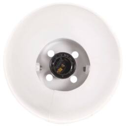 Berkfield Home Industrial Wall Lamp White 45x25 cm E27 - thumbnail 5