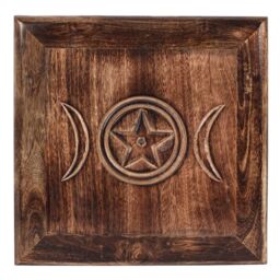 Something Different Medium Triple Moon Altar Table in Cream - thumbnail 2
