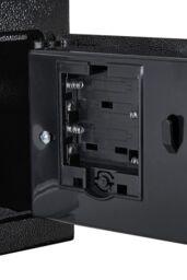 Living and Home 6L Mini Steel Security Safe Box with Keypad Lock & Coin Slot Black (23cm) - thumbnail 9