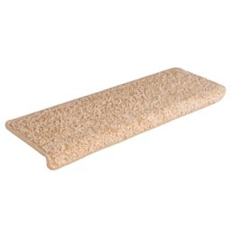 Berkfield Home Carpet Stair Treads 15 pcs 65x21x4 cm Gold - Size: Medium - thumbnail 3