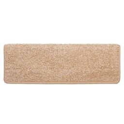 Berkfield Home Carpet Stair Treads 15 pcs 65x21x4 cm Gold - Size: Medium - thumbnail 6