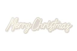 Marco Paul Neon LED 'Merry Christmas Sign in Clear - thumbnail 2